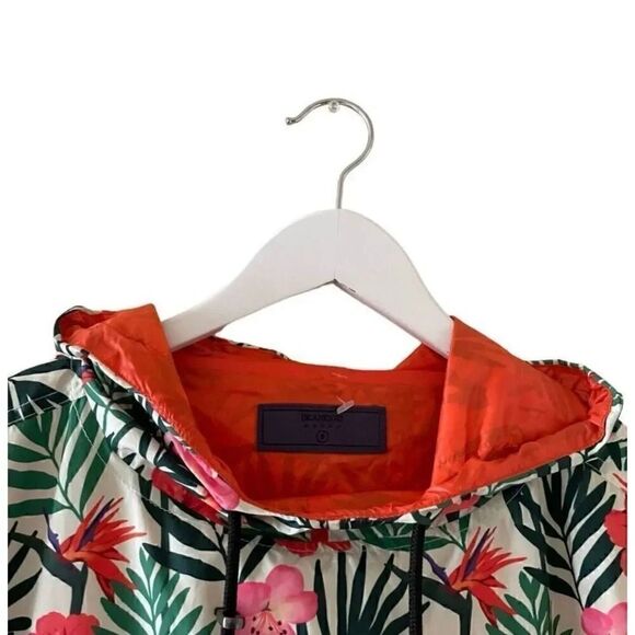 BLANKNYC Revolve Petal To The Metal Jacket in Leaf Print SZ S - Picture 3 of 14